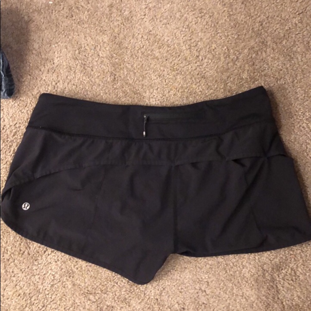 Lululemon shorts black size 10